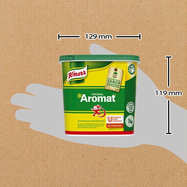 Knorr Aromat sazonador deshidratado bote 1kg - 